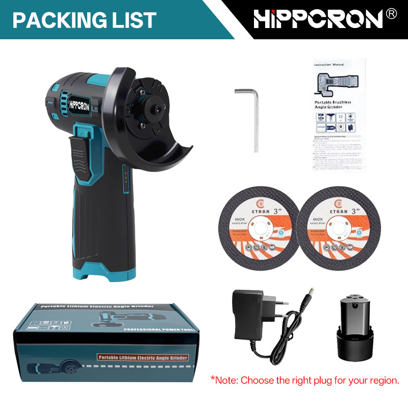 NUEVA  MINI AMOLADORA ANGULAR  PRO 2025  +🎁  3 DISCO DE CORTE 🎁